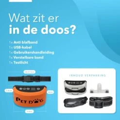 PET DOG® | Anti Blafband Voor Honden | 3 T/m 60 Kg | Oplaadbaar | Anti Blaf Band | Trainingsband | Vibratie En Geluid | Diervriendelijk | Shock Aan/uit Instelbaar 11 PET DOG® | Anti Blafband Voor Honden | 3 T/m 60 Kg | Oplaadbaar | Anti Blaf Band | Trainingsband | Vibratie En Geluid | Diervriendelijk | Shock Aan/uit Instelbaar -Dieren Benodigdheden Winkel 1200x1200 812