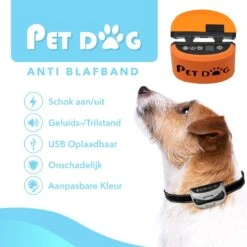 PET DOG® | Anti Blafband Voor Honden | 3 T/m 60 Kg | Oplaadbaar | Anti Blaf Band | Trainingsband | Vibratie En Geluid | Diervriendelijk | Shock Aan/uit Instelbaar 15 PET DOG® | Anti Blafband Voor Honden | 3 T/m 60 Kg | Oplaadbaar | Anti Blaf Band | Trainingsband | Vibratie En Geluid | Diervriendelijk | Shock Aan/uit Instelbaar -Dieren Benodigdheden Winkel 1200x1200 816
