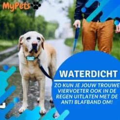 MyPets™ Anti-blafband - Anti Blaf Apparaat - Voor Kleine Honden En Grote Honden - Diervriendelijk - Opvoedingshalsband - Trainingshalsband - 2022/2023 Versie - Inclusief Batterijen -Dieren Benodigdheden Winkel 1200x1200 848