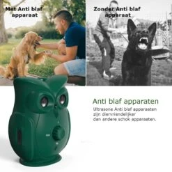Bolify - Anti Blaf Apparaat - Anti Blafband - Anti Blaf - Zonder Schok - Diervriendelijk - Ultrasoon - Uil Model 12 Bolify - Anti Blaf Apparaat - Anti Blafband - Anti Blaf - Zonder Schok - Diervriendelijk - Ultrasoon - Uil Model -Dieren Benodigdheden Winkel 1200x1200 864