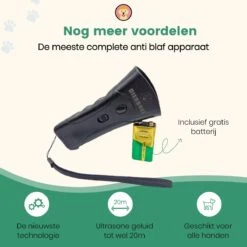 Dierboel Professionele Anti Blaf Apparaat 2022 - Diervriendelijke Ultrasoon Anti Blaf Apparaat - Voor Het Trainen Van Kleine & Grote Honden - Zonder Schok 16 Dierboel Professionele Anti Blaf Apparaat 2022 - Diervriendelijke Ultrasoon Anti Blaf Apparaat - Voor Het Trainen Van Kleine & Grote Honden - Zonder Schok -Dieren Benodigdheden Winkel 1200x1200 894