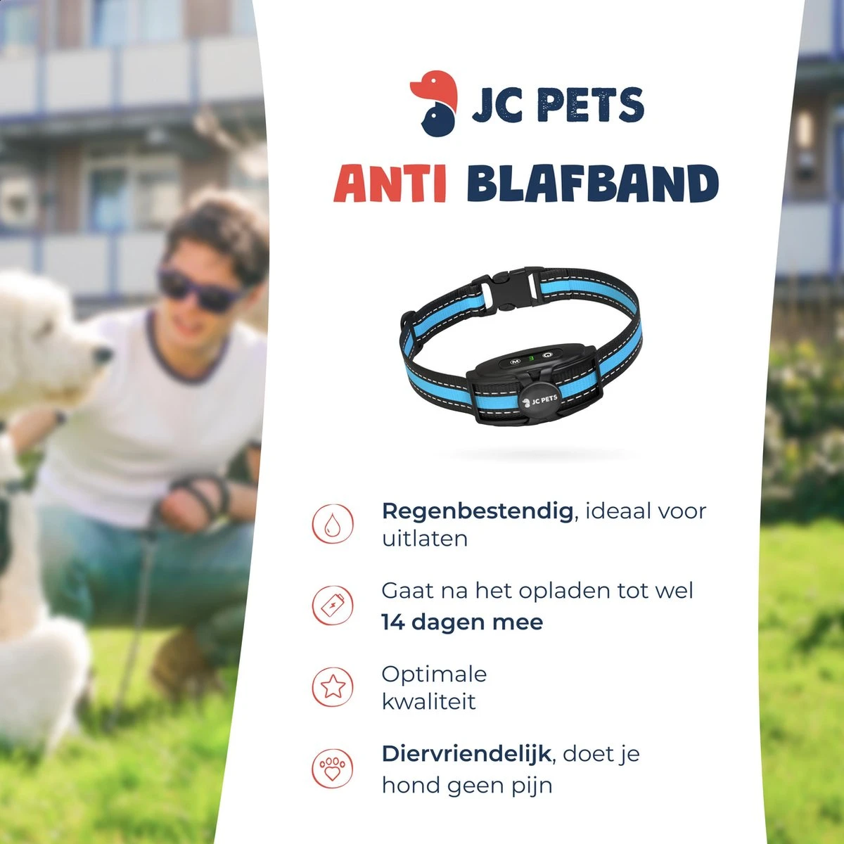 Anti Blafband - Blafband Voor Honden - Oplaadbaar - Anti Blaf Apparaat - Blafband - Diervriendelijk 4 Anti Blafband - Blafband Voor Honden - Oplaadbaar - Anti Blaf Apparaat - Blafband - Diervriendelijk - Afbeelding 2