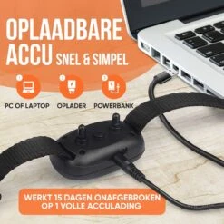 Strex Anti Blafband Voor Honden - 3-60KG - Oplaadbaar - Zonder Schok - Vibratie En Audio - Diervriendelijk - Anti Blaf Band - Anti Blaf Apparaat - Opvoedingshalsband Alle Honden -Dieren Benodigdheden Winkel 1200x1200 918