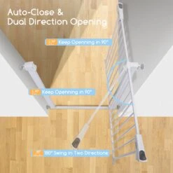 Nobleza 47B4V - Hondenhek - Metaal - H76 X L75-82 Cm - Wit -Dieren Benodigdheden Winkel 1200x1200 932