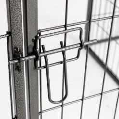 Merkloos Premium Puppyren - 80 Cm Hoog - 640 Cm Omtrek - Hondenren - Hondenhok - Grijs Hamerslag -Dieren Benodigdheden Winkel 1200x1200 942