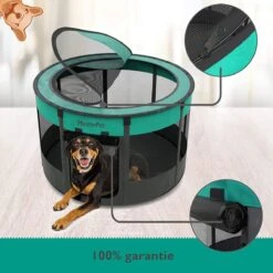 Meisterpets Opvouwbare Puppyren Rond - Extra Stevig - (Ø X H) 75 X 43 Cm - Incl. Gratis Drinkbak! 14 Meisterpets Opvouwbare Puppyren Rond - Extra Stevig - (Ø X H) 75 X 43 Cm - Incl. Gratis Drinkbak! -Dieren Benodigdheden Winkel 1200x1200 970