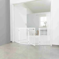 Trixie Hondenhek Met Deur Wit - 60-160 X 81 CM -Dieren Benodigdheden Winkel 1200x1200 971