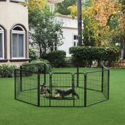 ACAZA Hondenren In 8 Panelen - Hondenkennel - Met Deur - 60 Cm Hoogte - Zwart 17 ACAZA Hondenren In 8 Panelen - Hondenkennel - Met Deur - 60 Cm Hoogte - Zwart -Dieren Benodigdheden Winkel 1200x1200 976