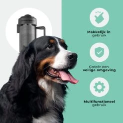 Château Animaux® - Tot 180cm Breed Traphekje Oprolbaar Hond - Stijlvolle Oplossing - Dieren Hek - Honden Hek -Dieren Benodigdheden Winkel 1200x1200 986