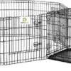 Topmast Puppyren Opvouwbaar XL Zwart Gecoat Metaal. 60 Cm Hoog - 560 Cm Omtrek -Dieren Benodigdheden Winkel 1200x453