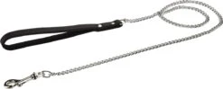 Beeztees - Hondenriem - Kettinglijn - Zwart - 2x112 Cm -Dieren Benodigdheden Winkel 1200x479 1