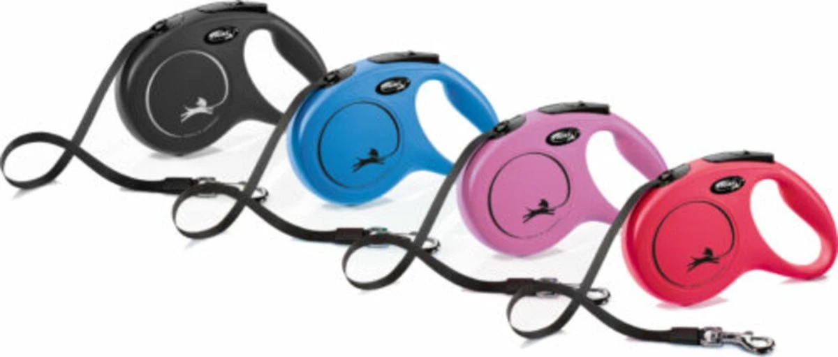 Flexi New Classic Tape - Hondenriem - Blauw - M - 5 M - (<25 Kg) 11 Flexi New Classic Tape - Hondenriem - Blauw - M - 5 M - (<25 Kg) - Afbeelding 9