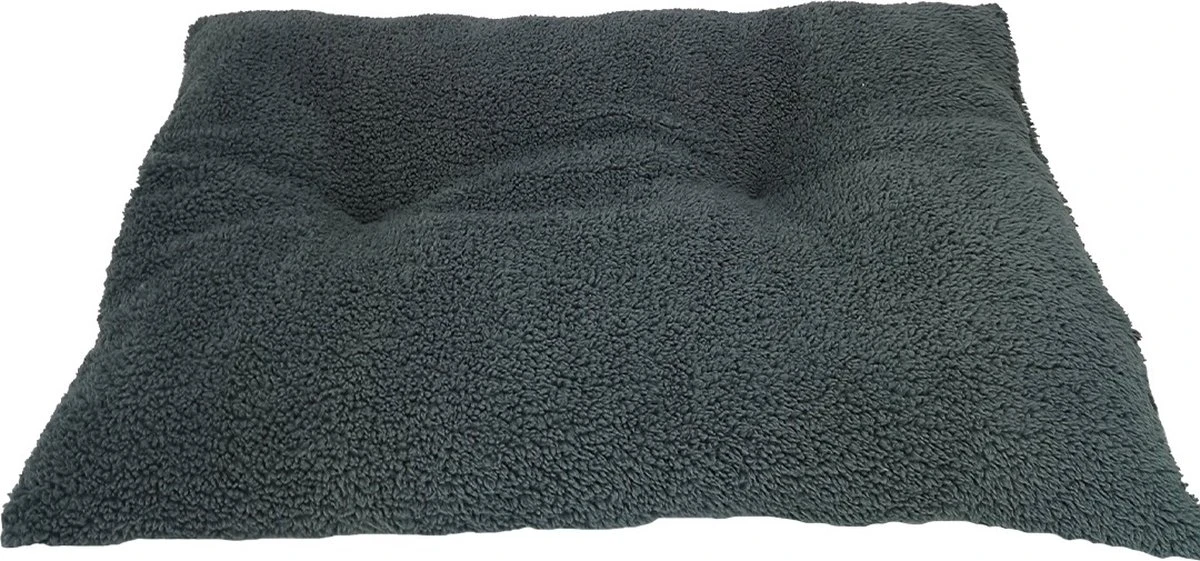 Pochon Pet - Hondenkussen - 70 X 50 Cm - Donkergrijs - Pluche - L 8 Pochon Pet - Hondenkussen - 70 X 50 Cm - Donkergrijs - Pluche - L - Afbeelding 6