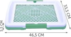 Hondentoilet Kunstgras - 3 Laags - 46 X 33 X 6cm - Puppy Pads - Zindelijkheidstraining Hond - Training Pads Puppy - Hondenmat -Dieren Benodigdheden Winkel 1200x626 6