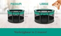 Meisterpets Opvouwbare Puppyren Rond - Extra Stevig - (Ø X H) 75 X 43 Cm - Incl. Gratis Drinkbak! 13 Meisterpets Opvouwbare Puppyren Rond - Extra Stevig - (Ø X H) 75 X 43 Cm - Incl. Gratis Drinkbak! -Dieren Benodigdheden Winkel 1200x708 4