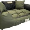 KingDog - Honden- En Kattenbed Met Twee Kussen - Wasbaar - Binnenmaat: 130x100m/ Buitenmaat: 145x115cm- Groen 1 KingDog - Honden- En Kattenbed Met Twee Kussen - Wasbaar - Binnenmaat: 130x100m/ Buitenmaat: 145x115cm- Groen -Dieren Benodigdheden Winkel 1200x709