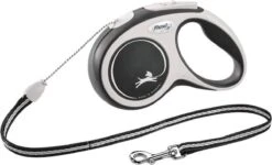 Flexi Rollijn New Comfort Tape L 8 M - Hondenriem - Zwart&Lichtgrijs -Dieren Benodigdheden Winkel 1200x730 2