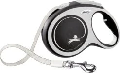 Flexi Rollijn New Comfort Tape L 8 M - Hondenriem - Zwart&Lichtgrijs -Dieren Benodigdheden Winkel 1200x732 4