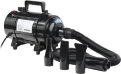 Hondenföhn/Waterblazer - Verstelbare Vermogen Standen (500W Tot 2400W) En Verstelbare Temperatuur - Zwart 13 Hondenföhn/Waterblazer - Verstelbare Vermogen Standen (500W Tot 2400W) En Verstelbare Temperatuur - Zwart -Dieren Benodigdheden Winkel 1200x733