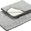 Lovely Nights Vetbed/kleed Anti-slip Mouse Grey 120x75 Rechthoek -Dieren Benodigdheden Winkel 1200x740
