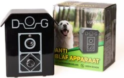Merkloos Anti Blaf Apparaat Voor Honden - Alternatief Voor De Anti Blafband - Inclusief 9v Batterij & Nederlandse Handleiding - Diervriendelijk - Zonder Schok - Blafband Voor Honden - Zwart