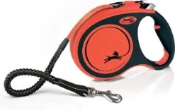 Flexi Rollijn XTREME Tape Leash - M - Orange -Dieren Benodigdheden Winkel 1200x757 1