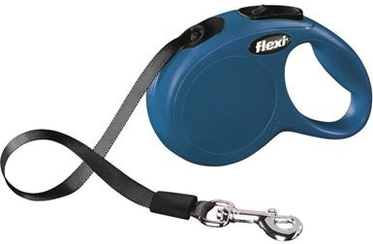 Flexi New Classic Tape - Hondenriem - Blauw - M - 5 M - (<25 Kg) 15 Flexi New Classic Tape - Hondenriem - Blauw - M - 5 M - (<25 Kg) - Afbeelding 13