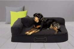 Sun Garden Pallina Orthopedisch Hondenkussen 120x80x27cm Antraciet/Grijs -Dieren Benodigdheden Winkel 1200x793