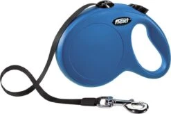 Flexi New Classic Tape - Hondenriem - Blauw - M - 5 M - (<25 Kg) 23 Flexi New Classic Tape - Hondenriem - Blauw - M - 5 M - (<25 Kg) -Dieren Benodigdheden Winkel 1200x795