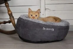 Scruffs Cosy Kattenmand - Comfortabel En Voordelig Met Zachte Binnenvoering En Imitatie Suède Buitenvoering - 3 Kleuren - Ø 45 Cm - Karamel -Dieren Benodigdheden Winkel 1200x799 8