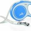 Flexi Rollijn New Comfort Tape L 8 M - Hondenriem - Blauw&Lichtgrijs -Dieren Benodigdheden Winkel 1200x832