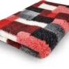 Vetbed Patchwork - Antislip Hondenmat - 100 X 75 Cm - Rood - Benchmat - Hondenkleed - Voor Honden - Machine Wasbaar -Dieren Benodigdheden Winkel 1200x846 3