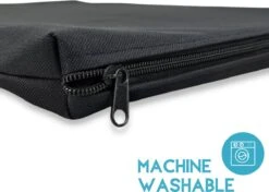 Topmast Waterproof Benchkussen - Nylon - Zwart - 60 X 45 Cm - Benchmat - Benchmatras - Waterafstotend - Hondenkussen -Dieren Benodigdheden Winkel 1200x854 2