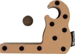 District 70 MAZE 3-in-1 Opvouwbare Kartonnen Kattenmand - Inclusief Catnip Balletje - Voor Slapen, Spelen En Krabben! -Dieren Benodigdheden Winkel 1200x865