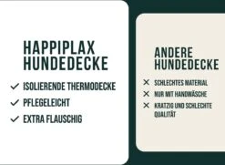 Happilax Fluffy Hondendeken Voor Auto & Bank, Wasbare Hondenmat Voor Op Reis, Grijs, L -Dieren Benodigdheden Winkel 1200x880