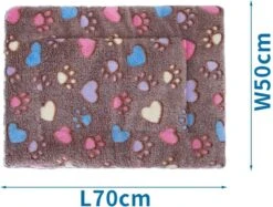 Nobleza Benchkussen - Dierenkussen - Hondenkussen - Kattenkussen - Benchmat - Dierenmat - Hondenmat - Kattenmat - Bruin - Maat S -Dieren Benodigdheden Winkel 1200x910 1