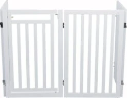 Trixie Hondenhek Met Deur Wit - 60-160 X 81 CM -Dieren Benodigdheden Winkel 1200x931 1