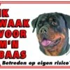Rottweiler Waakbord - Ik Waak Voor Mijn Baas 2 Rottweiler Waakbord - Ik Waak Voor Mijn Baas -Dieren Benodigdheden Winkel 1200x964