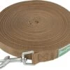 Hondenriem 20 Meter | Lange Lijn | Gerecycled Nylon | Trainingslijn | 2cm | Bruin -Dieren Benodigdheden Winkel 1200x966