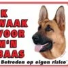 Waakbord 08 Duitse Herder 20x25cm -Dieren Benodigdheden Winkel 1200x972 1