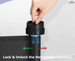 Caedentes - Hondenhek – Inrolbaar – Dierenhek -tot 150cm Uitrolbaar – Zwart 9 Caedentes - Hondenhek – Inrolbaar – Dierenhek -tot 150cm Uitrolbaar – Zwart -Dieren Benodigdheden Winkel 1200x975
