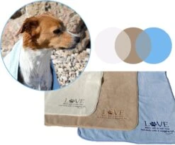 Pepets© – Hondenhanddoek – Honden Handdoek – Microvezel Handdoek – Handdoek Hond – Hondendeken – Droogdoek Hond – Dierendeken – Absorberend – 100*50CM - Beige - GRATIS Zonnebril -Dieren Benodigdheden Winkel 1200x995 4