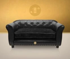 Luxe Hondensofa - ENJOYMENT - Zwart -Dieren Benodigdheden Winkel 1200x999