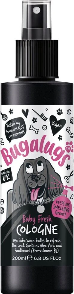 Bugalugs - Vachtverzorging Hond - Baby Fresh Gift Set - Hondenshampoo - Hondenparfum - Anti-klit Spray - 650 Ml - Kerstcadeau -Dieren Benodigdheden Winkel 303x1200