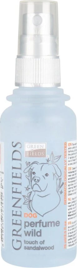 Hondenparfum Spray In 4 Geuren - Greenfields - Alchoholvrije En PH Neutrale Formule Tegen Onaangename Geurtjes - 50ml - Wild -Dieren Benodigdheden Winkel 347x1200 1
