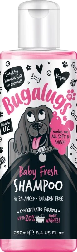 Bugalugs - Vachtverzorging Hond - Baby Fresh Gift Set - Hondenshampoo - Hondenparfum - Anti-klit Spray - 650 Ml - Kerstcadeau -Dieren Benodigdheden Winkel 369x1200