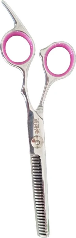 Professor Q - Professionele Effileerschaar - Uitdunschaar - Uitdunschaar Kapper RVS - Kappersschaar - Schaar - Blauw - Coupeschaar - Haar - Knipschaar - Knippen - Kapper Set - Kapper - Premium Uitdun Schaar - Ergonomisch -Dieren Benodigdheden Winkel 387x1200