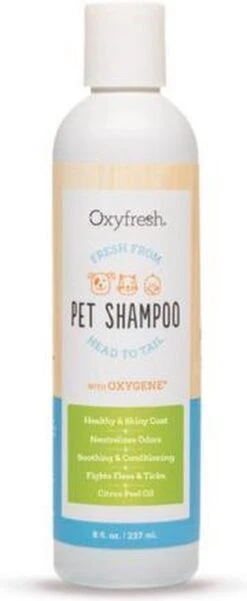 Oxyfresh Pets Hondenshampoo & Kattenshampoo - 237ml - Diervriendelijke Shampoo Voor Honden En Katten Zonder Irriterende Bestanddelen -Dieren Benodigdheden Winkel 493x1200