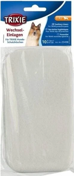 Trixie Inlegdoekjes Voor Loopsheidbroekjes L - XL 10 Stuks -Dieren Benodigdheden Winkel 504x1200