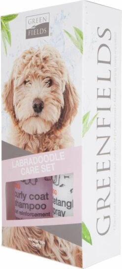 Greenfields Labradoodle Vacht Verzorgingsset - Shampoo En Anti-Klit Spray Voor Langharige Of Krullende Vacht -Dieren Benodigdheden Winkel 545x1200